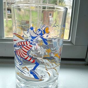 25th Anniversary Disney McDonalds Glass